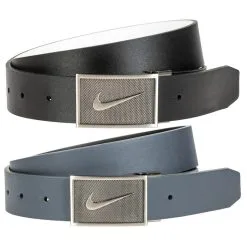 Nike Textured Swoosh Plaque Reversible Golf Belt 2020