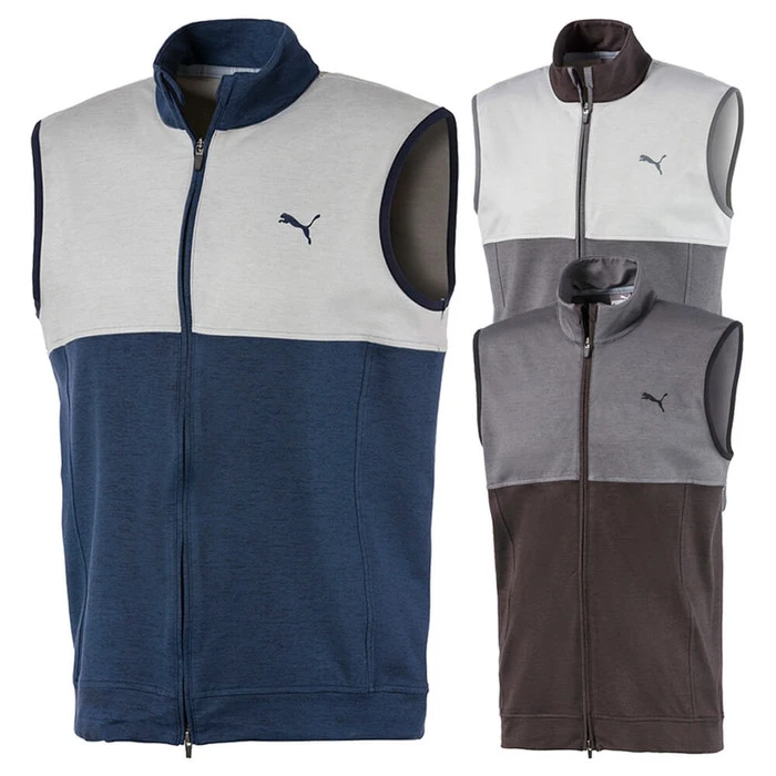 PUMA Cloudspun Warm Up Golf Vest 2020 1 PUMA Cloudspun Warm Up Golf Vest 2020