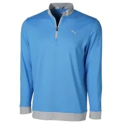 PUMA Stealth 1/4 Zip Golf Pullover 2020 10 PUMA Stealth 1/4 Zip Golf Pullover 2020 -Golf Clubs SHOP via0877 ibiza blue 1 64733.1588387503