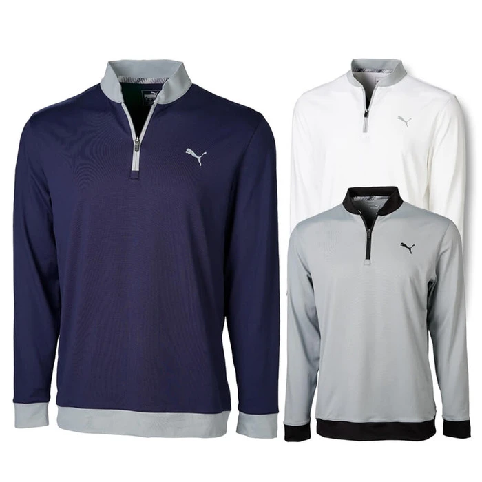 PUMA Stealth 1/4 Zip Golf Pullover 2020 1 PUMA Stealth 1/4 Zip Golf Pullover 2020