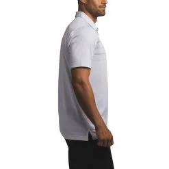 TravisMathew River Rafter Golf Polo 2020 -Golf Clubs SHOP via1030 white 3 37450.1595920676