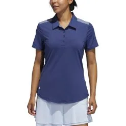 Adidas Ultimate 365 Tech Golf Polo 2020 Women -Golf Clubs SHOP via1073 tech indigo 3 44248.1597909894