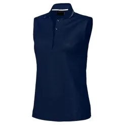 Galvin Green Martha Ventil8 Sleeveless Golf Mock 2020 Women -Golf Clubs SHOP via1097 navy white 1 49944.1597799700