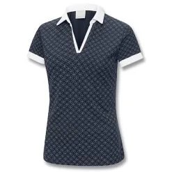 Galvin Green Maylin Ventil8 Plus Golf Mock 2020 Women -Golf Clubs SHOP via1100 navy white 1 42863.1597800093